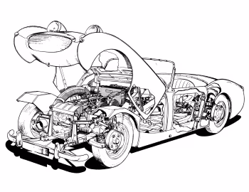 Austin Healey Sprite (MkI) '1958–61