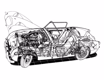 Austin Healey Sprite (MkI) '1958–61