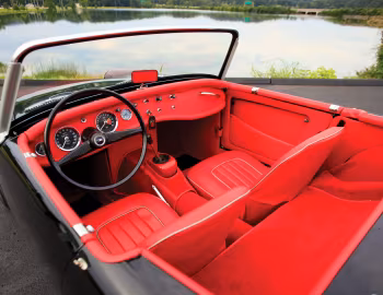 Интерьер 1962–64 Austin Healey Sprite [North America] (MkII) '1961–64