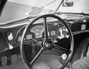 Panel frontal BMW 327 Sportkabriolett '07.1937–04.1941
