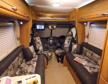 Interior Auto-Sleepers Devon (Br.906) '2010–13