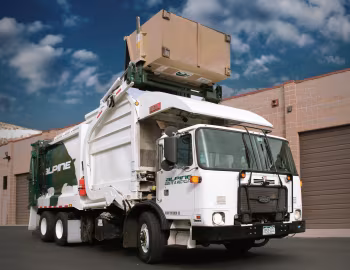 2014 Autocar ACX64 Xpeditor CNG Heil Refuse Truck