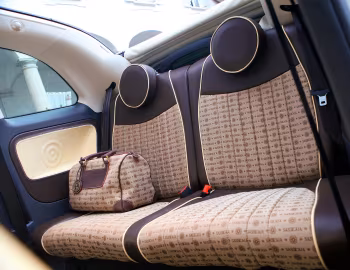 Interior Aznom Fiat 500C "Sassicaia" Limited Edition '2010