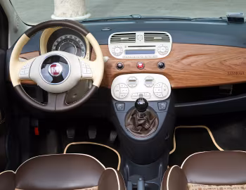 Panel frontal Aznom Fiat 500C "Sassicaia" Limited Edition '2010