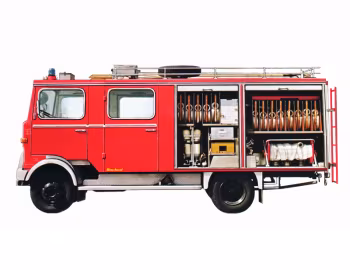 Mercedes-Benz LPKF 608/32 Löschfahrzeug Bachert LF 8 (Br.314) '1973