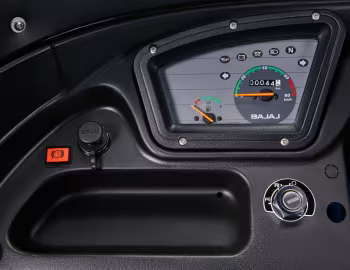 Dashboard Bajaj Maxima C '2016–pr.