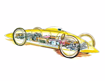 Baker Electric Torpedo '1902