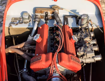 Под капотом Bandini 750 Sport Siluro '1954–57