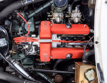 Под капотом Bandini 750 Sport GT Veloce (#1001B) '1955