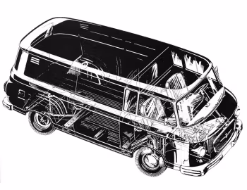 Barkas B1000 Kastenwagen '1961–71