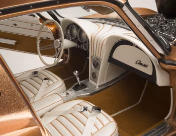 Interior Chevrolet Corvette Asteroid Barris Kustom '1963