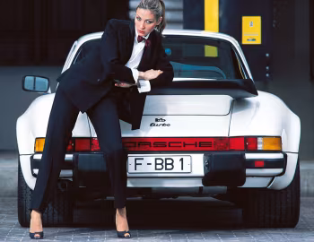 BB Porsche Turbo Targa White (911) '1977