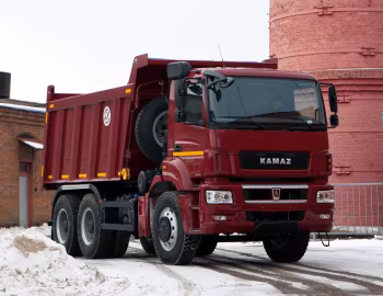 КамАЗ K4141 6×4 с самосвальным кузовом БЦМ-290 (6580-K5) '2016–17