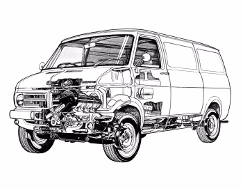 Bedford CF Van '1969–74