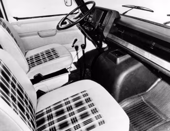 Інтер'єр Bedford CF Van '1975–80