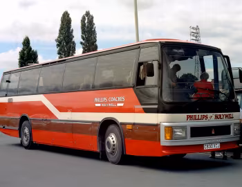 Bedford YNT Duple Laser II [UK-spec] (C53F) '08.1984–07.1986