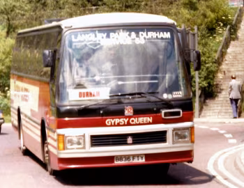 Bedford YNT Duple Laser II Express [UK-spec] (C53F) '12.1984–06.1985