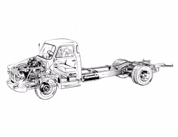 Bedford TJ Chassis & Cab (J2) '1958–67