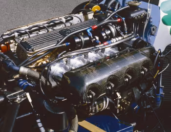 Under The Hood Benetton B186 '1986
