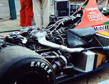 Under The Hood Benetton B187 '1987