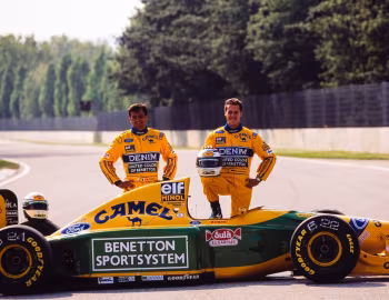 Benetton B193B, Michael Schumacher, Riccardo Patrese