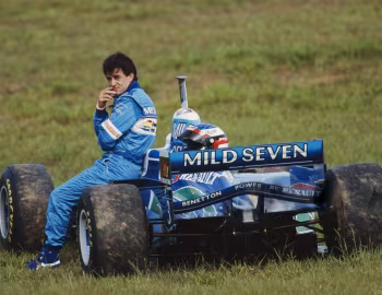 Benetton B196, Jean Alesi