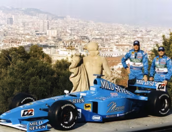 Benetton B200, Alexander Wurz, Giancarlo Fisichella