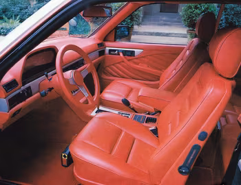 Interior Benny-S Mercedes-Benz 500 SEC Panam (C126) '1984