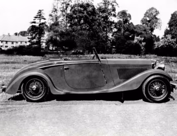Bentley 3 ½ Litre Drophead Coupe by Vanden Plas '1934