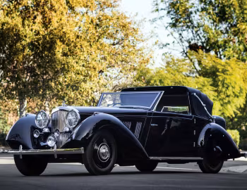 Bentley 3 ½ Litre Sedanca Coupe by Windovers '1936