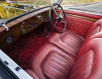 Interior Bentley 3 ½ Litre Sedanca Coupe by Windovers '1936
