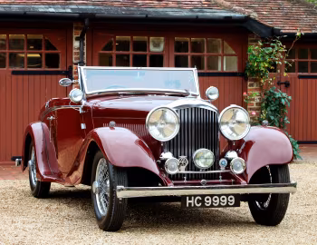 Bentley 3 ½ Litre Drophead Coupe by Vanden Plas '1934