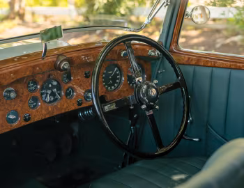 Painel frontal Bentley 3 ½ Litre Sports Saloon by Park Ward '1934–35