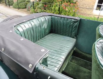 Interior Bentley 3/4 ½ Litre Speed Model "Red Label" Tourer '1925