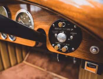 Interior Bentley 3 Litre Speed Tourer by Vanden Plas '1921–27