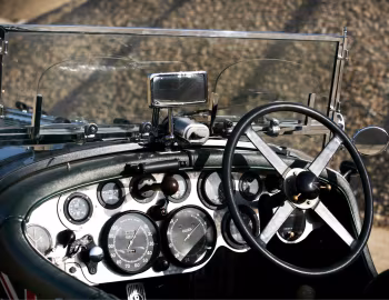 Painel frontal Bentley 4 ½ "Blower" '1926–30