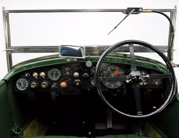 Painel frontal Bentley 4 ½ Litre Semi-Le Mans Tourer by Vanden Plas '1928