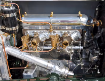 Sous la capuche Bentley 4 ½ Litre Le Mans Tourer Replica '1925