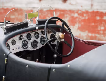 Painel frontal Bentley 4 ½ Litre Supercharged "Blower" Two-Seater Sports by Vanden Plas '1931