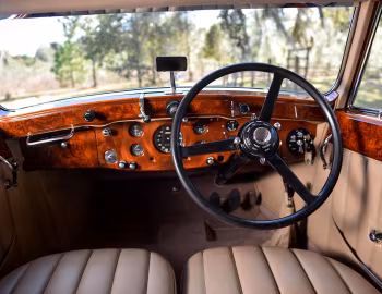 Painel frontal Bentley 4 ¼ Litre Coupe by Park Ward (B131MX) '1939
