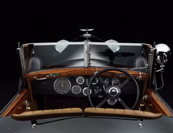 Panneau avant Bentley 8 Litre Sports Coupe Cabriolet by Barker (#YR5099) '1931