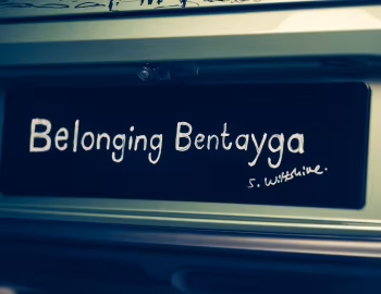 Interior Bentley "Belonging Bentayga" '07.2023
