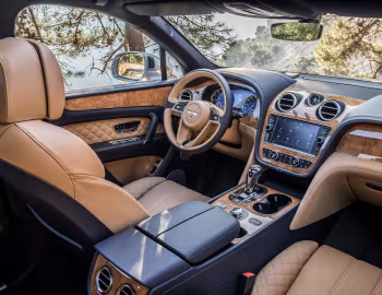 Interior Bentley Bentayga [Worldwide] '2016–20