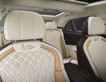 Interior Bentley Bentayga EWB "Inspired by China" by Mulliner '2025