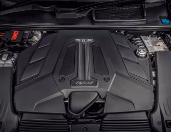 Sob o capô Bentley Bentayga Hybrid "First Edition" [UK-spec] '2021