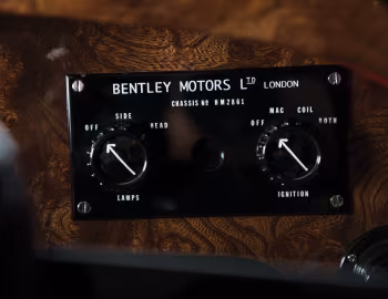 Interior Bentley Speed 6 Sportsman’s Saloon by Corsica (HM2861) '1930