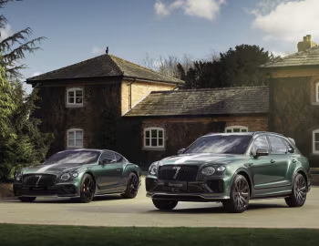 Bentley Continental GT "Le Mans Collection", Bentley Bentayga "Apex Edition" by Mulliner with Le Mans Collection livery