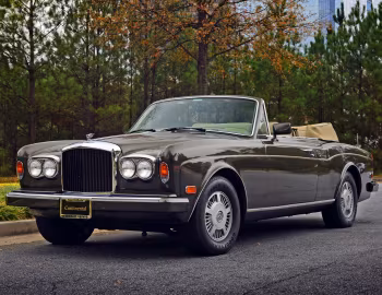 1985–89 Bentley Continental Convertible [North America] '1984–89