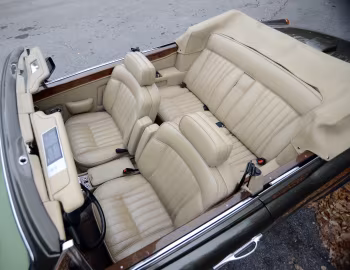Interior 1985–89 Bentley Continental Convertible [North America] '1984–89
