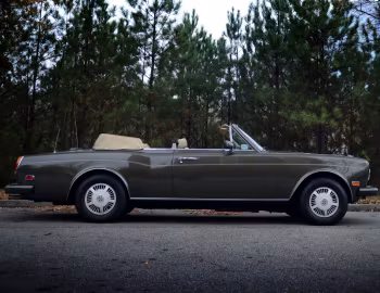 1985–89 Bentley Continental Convertible [North America] '1984–89